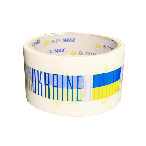 Клейка стрічка пакувальна 48мм*35м, "Україна", BM.7007-71