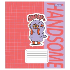 Зошит А5/12 арк коса 1В Handsome, 766552