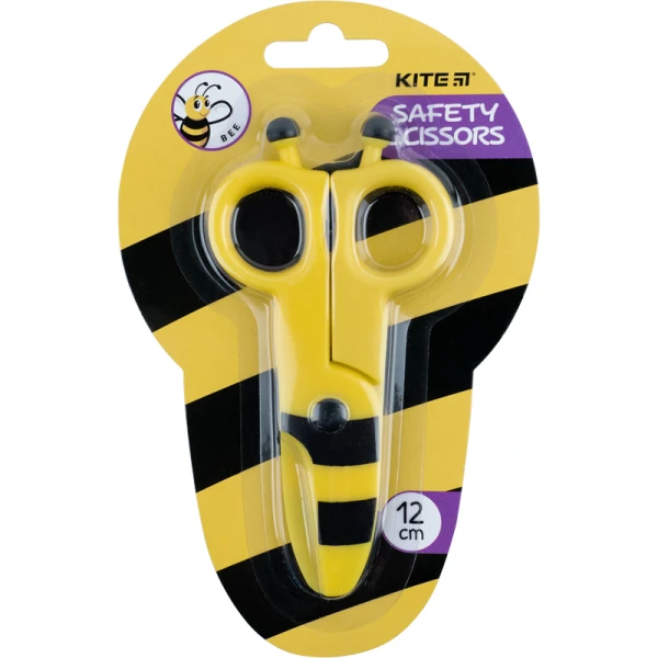 Ножиці дитячі пластикові, безпечні, 12см. Bee K22-008-01 Kite
