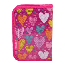 Пенал твердий 1Вересня одинарний з клапаном НР-03 Sweet heart 532702