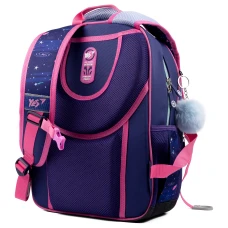 Рюкзак шкільний напівкаркасний YES S-40 "Space Girl" 38*30*17см., 553837