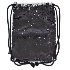Сумка-мішок YES "Black Sequins" 39*30см, 557659