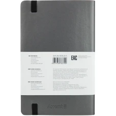 Книга записна Partner Soft, 125*195, 96арк, кліт, сіра 8206-15-A