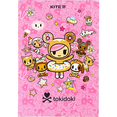 Блокнот-планшет A5, 50арк, клітинка, tokidoki TK22-194-3 Kite