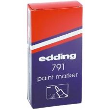 Маркер Permanent e-791 EcoLine, 1.5-3 мм Срібний