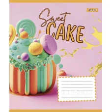 Зошит А5/24 арк кліт 1В Sweet cake, 766364
