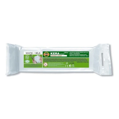 Пластилін Keraplast легкий, 130г., білий, 131696 Koh-i-noor
