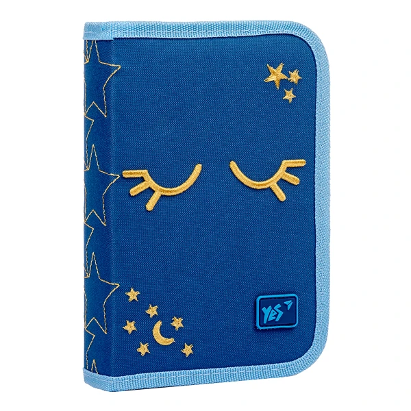 Пенал твердий YES одинарний без клапану HP-02 Sweet Dreams, синій 533078