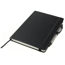 Книга записна Partner Prime, 145*210, 96арк, кліт, чорна 8305-01-A
