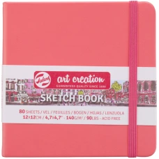 Блокнот для графіки Talens Art Creation 140г/м2, 12*12см, 80л., Coral, Royal Talens
