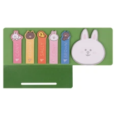 Папір з липким шаром YES "Line Friends Cony" в наборі 120 аркушів (6х20) 170330