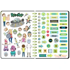 Щоденник на спіралі, тверда обкл., Rick and Morty RM23-438 Kite