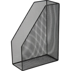 Лоток для паперів вертикальний 80x230x300мм, металевий, чорний BM.6260-01