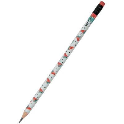 Олівець графітний Axent Water melon 9009-10-A, HB, 36шт.