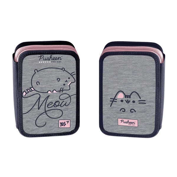 Пенал твердий YES подвійний HP-01 Pusheen 533106