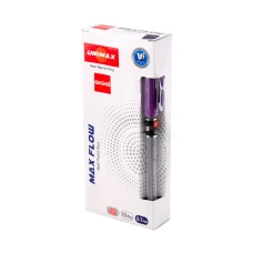 Ручка кулькова Maxflow, фіолетова UX-117-11