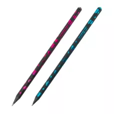 Олівець графітний з кристалом, чорн. корп. Sweet, 36шт, туба K22-059-3 Kite