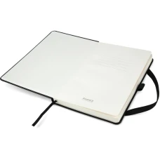 Книга записна Partner, 125*195, 96арк, нелін, чорна, 8307-01-A