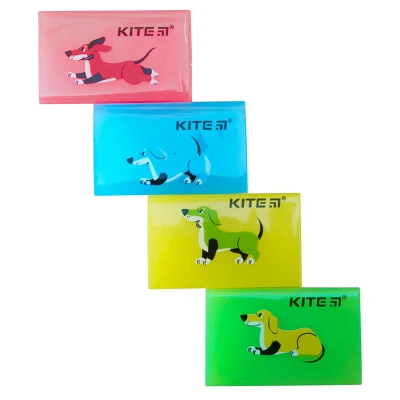 Гумка кольорова Kite Dogs, асорті, K22-026 Kite