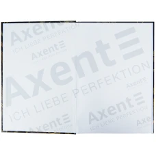 Книга записна А4, 96арк., кліт, тверда обкл., Waves, чорна 8422-561-A