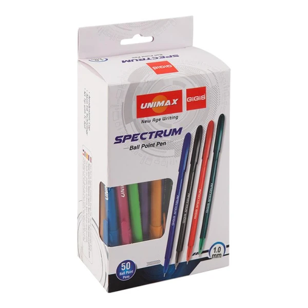 Ручка кулькова Spectrum Fashion, синя UX-135-02