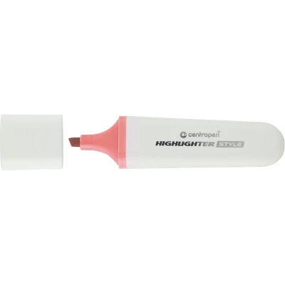 Маркер Highlighter Style 6252 1-4,6 мм клиноп. пастел. рожевий, Centropen
