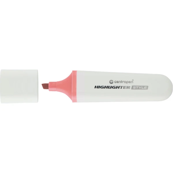 Маркер Highlighter Style 6252 1-4,6 мм клиноп. пастел. рожевий, Centropen