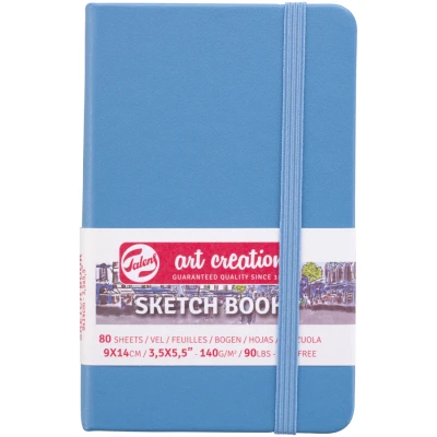 Блокнот для графіки Talens Art Creation 140г/м2, 9*14см, 80л., Lake Blue, Royal Talens