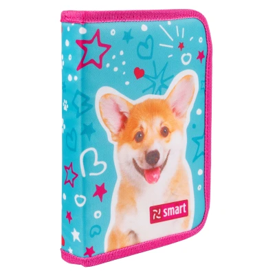 Пенал твердий Smart одинарний з двома клапанами HP-04 Corgi 533283