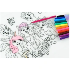 Підкладка розмальовка силіконова 30х40см, My Little Pony LP22-424 Kite