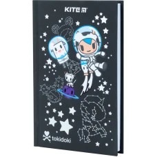 Книга записна А6, 80арк. кліт. тверда обкл. tokidoki TK22-199-1 Kite