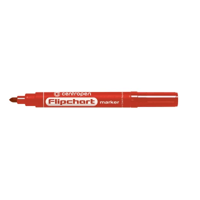 Маркер Flipchart 8550 2,5мм круглий червоний, Centropen
