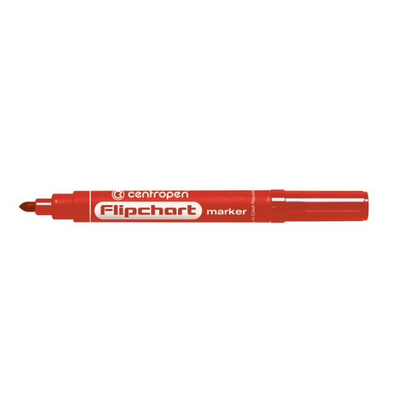 Маркер Flipchart 8550 2,5мм круглий червоний, Centropen