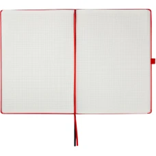 Книга записна Partner Grand, 210*295, 100 арк, кліт, червона 8203-06-A