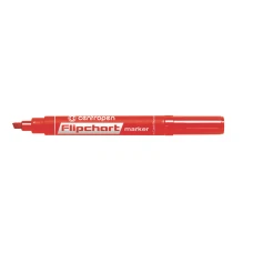 Маркер Flipchart 8560 1-4,6 мм клиноподібний червоний, Centropen