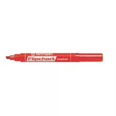 Маркер Flipchart 8560 1-4,6 мм клиноподібний червоний, Centropen