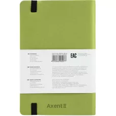 Книга записна Partner, 125*195, 96арк, кліт. салатовий 8206-09-A