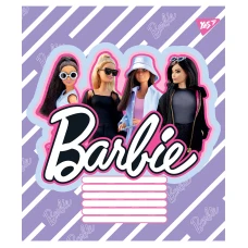 Зошит А5/12 арк кліт YES Barbie, 766189