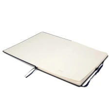 Книга записна Partner Grand 295*210, 100арк, кліт, синій 8203-02-A