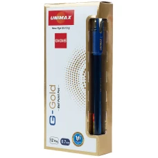 Ручка кулькова G-Gold, синя UX-139-02