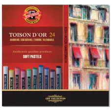 Крейда-пастель TOISON D'OR, 24 кол. 8514 Koh-i-noor