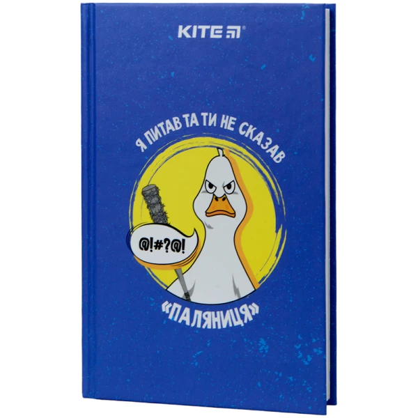 Книга записна А6, 80арк, кліт., тверда обкл, Паляниця K22-199-5 Kite
