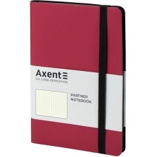Книга записна Partner Soft, 125*195, 96арк, крап, червона 8310-05-A