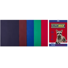 Набір кольорового паперу А4, 80г/м2, DARK, 5кол. 50арк., BM.2721450-99