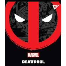 Зошит А5/12 арк лінія YES "Marvel. Hero shields" неон+софт-тач, 765175