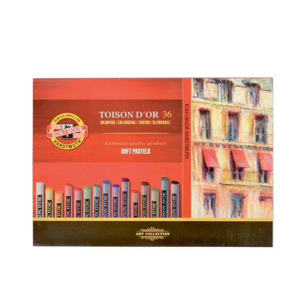 Крейда-пастель TOISON D'OR, 36 кол. 8515 Koh-i-noor