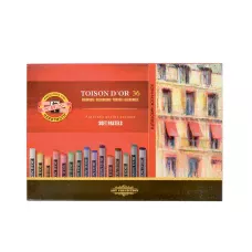 Крейда-пастель TOISON D'OR, 36 кол. 8515 Koh-i-noor