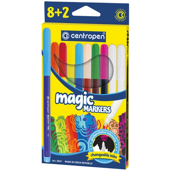 Фломастери 2549 Magic, набір 10 шт., Centropen