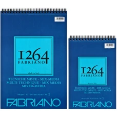 Альбом на спіралі Mix Media 1264 А4, 300г/м2, 30л, Fabriano
