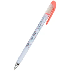 Ручка кулькова Floral, синя AB1049-37-A